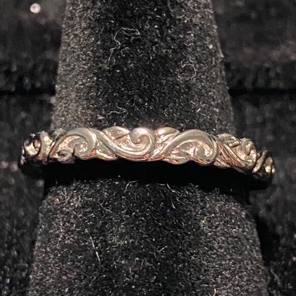 Stacker Ring Size 7.5 SAI Jewelry Sterling Silver Stamped 925 - Picture 4 of 8